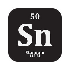 Stannum chemistry icon