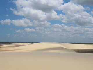 sand dunes and sky