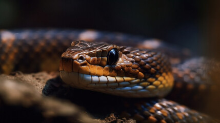 Obraz premium Close up of a snake 