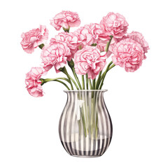 Carnation in Vase
