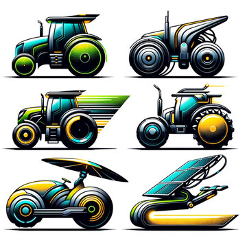 Planche illustration agricole