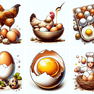 Planche illustration agricole