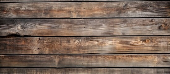 Naklejka premium Aged wooden fence weathered barn wall reclaimed wood texture