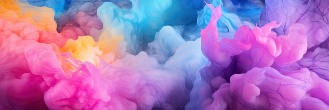 Abstract Pained Canvas , Banner Image For Website, Background, Desktop Wallpaper