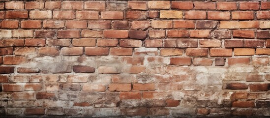 Obraz premium Texture of a wall made of bricks