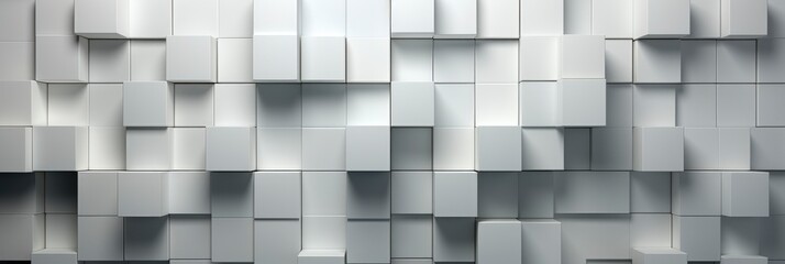 White Rectangle Mosaic Tiles Texture Background , Banner Image For Website, Background, Desktop Wallpaper