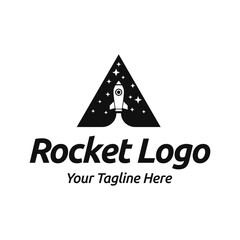 Rocket logo design icon template. Rocket Logo Designs Vector Template, Rocket Logo Symbol Icon