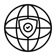 Global protection Icon
