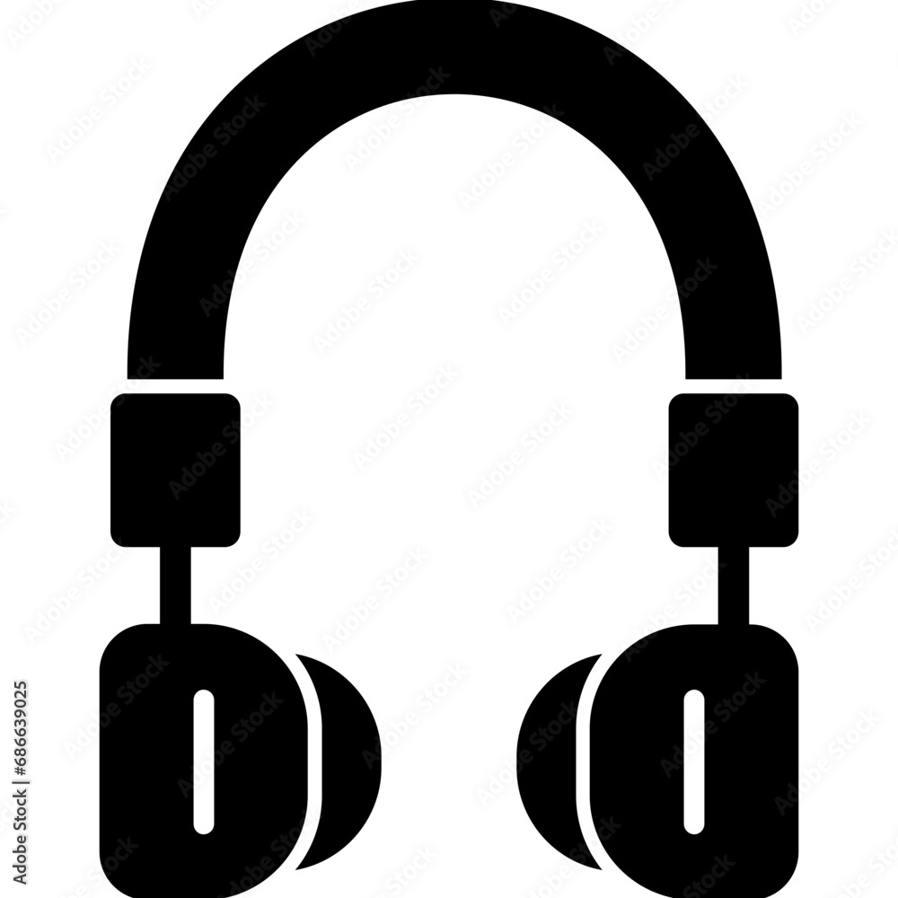 Poster Headphone Icon