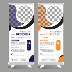 Corporate banner design template.