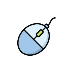 Computer Mouse Icon Vector Design Template