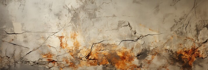 Old Plaster Cement Wall Beige Abstract , Banner Image For Website, Background, Desktop Wallpaper