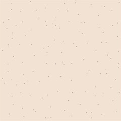 Beige background with dots. Seamless abstract hand-drawn pattern. 