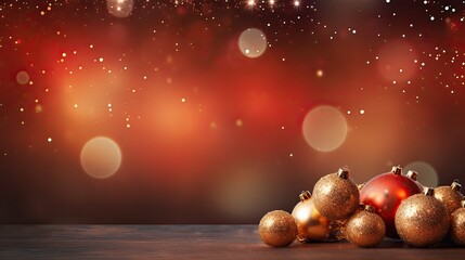 gift box and decorate everything about Happy New year celebration background with copy space