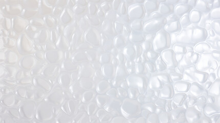white crumpled texture background. Generative AI image.