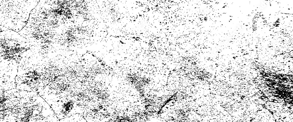 Poster vector concrete transparent background wall fragment with scratches and cracks.