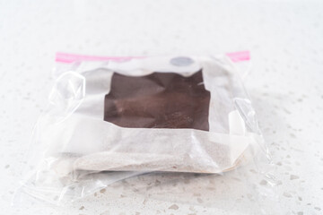 Homemade plain fudge
