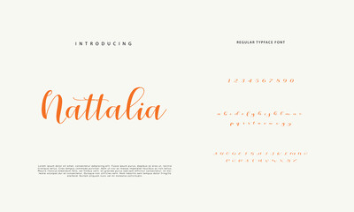 Signature font calligraphy logotype script brush font type font lettering handwritten
