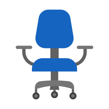 Chair Vector Flat Icon Design