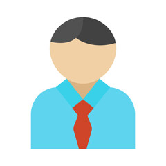 Leader Vector Flat Icon Design