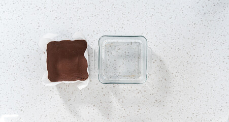 Homemade plain fudge