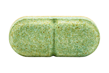 single green tablet pill or vitamins