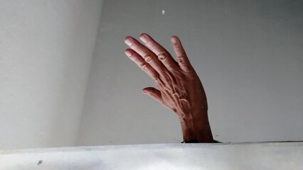 elderly hand