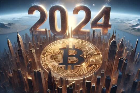 Bitcoin, BTC, 2024, new year, new year, cryptocurrency, surge, surge, spot ETF