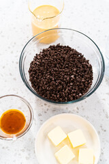 Homemade plain fudge