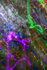 christmas lights bokeh