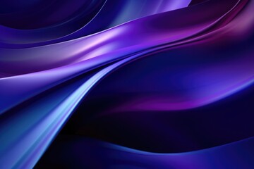 Abstract background with iridescent waves. Modern minimalistic wallpaper for screensavers, advertising, presentations. Multicoloured bright colourful pattern. Metallic silk and cloth material.