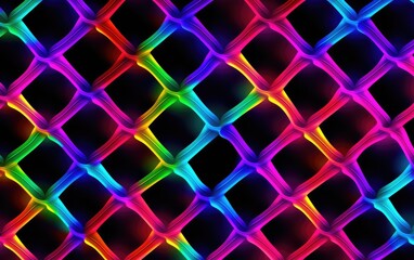 Fototapeta premium Modern trendy abstract design, 3d neon abstract background, So beautiful, AI