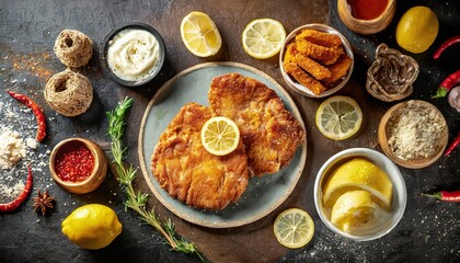  Delicious schnitzel with lemon