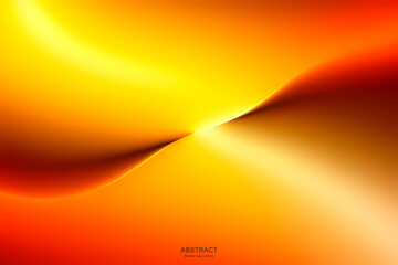 Abstract Light Orange Background. colorful wavy design wallpaper. creative graphic 2 d illustration. trendy fluid cover with dynamic shapes flow.