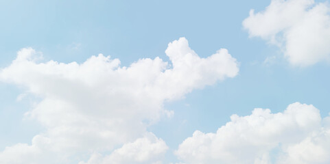 Vector blue sky background with tiny clouds. Background with clouds on blue sky. Blue Sky vector. Blue sky background with white clouds.