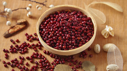 Obraz na płótnie Canvas Pictures of red beans, red beans for diet, vegetarian food, high quality photos 