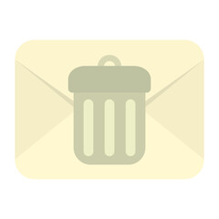 Mail And Cloud Icon Vector illustration