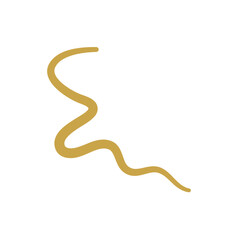 Parasitic Worms Vector Illustration