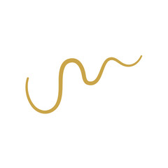 Parasitic Worms Vector Illustration