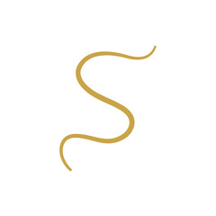 Parasitic Worms Vector Illustration