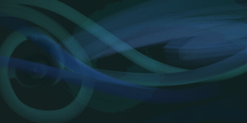 abstract blue background with curved lines pattern, on a dark blue background