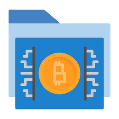 Bitcoin storage Icon