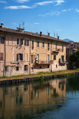Fototapeta na wymiar Historic buildings of Rieti, Italy