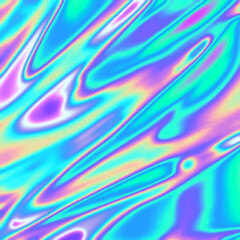 Fototapeta premium Colorful Digital Foil in holographic colors