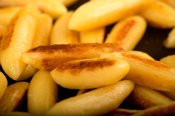 Schlupfnudeln in Nahaufnahme