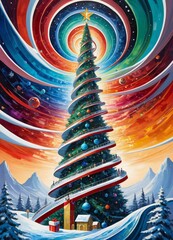 Christmas tree - 686705043