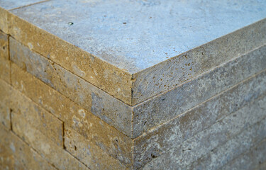 stacked real marble paving slabs 2