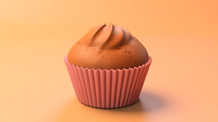 chocolate cupcake with chocolate frosting
