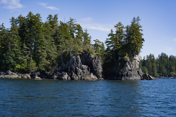 island ocean Canada British Columbia 