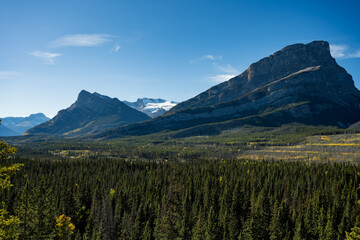 landscape in the mountains British Columbia Canada 